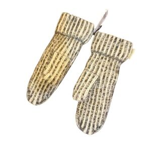 NWT Lululemon fleece lined knit mittens MULTI